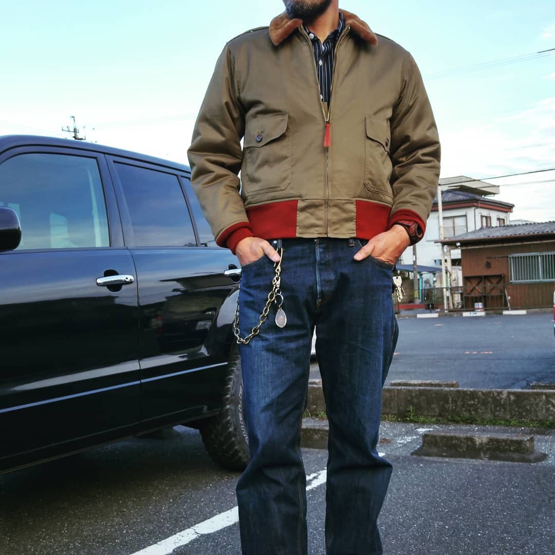 バズリクソンズ】フライトジャケット Type B-10“ROUGH WEAR CLOTHING